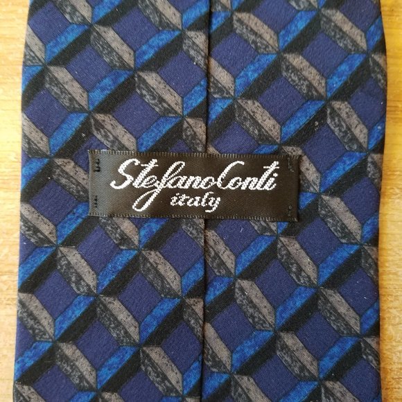 Stefano Conti Italian Tie 100% Silk - Picture 5 of 8